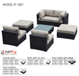 Wholesales Outdoor Garden Patio Furniture Modular Sofas